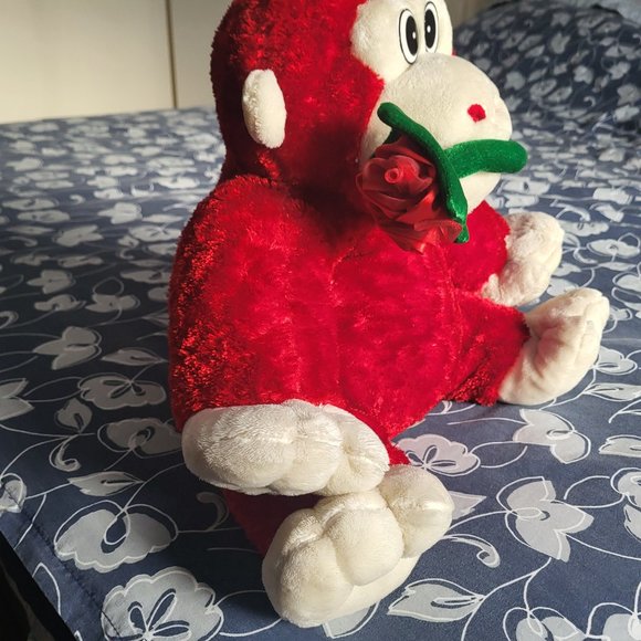 Vintage Monkey with a rose - Picture 2 of 6